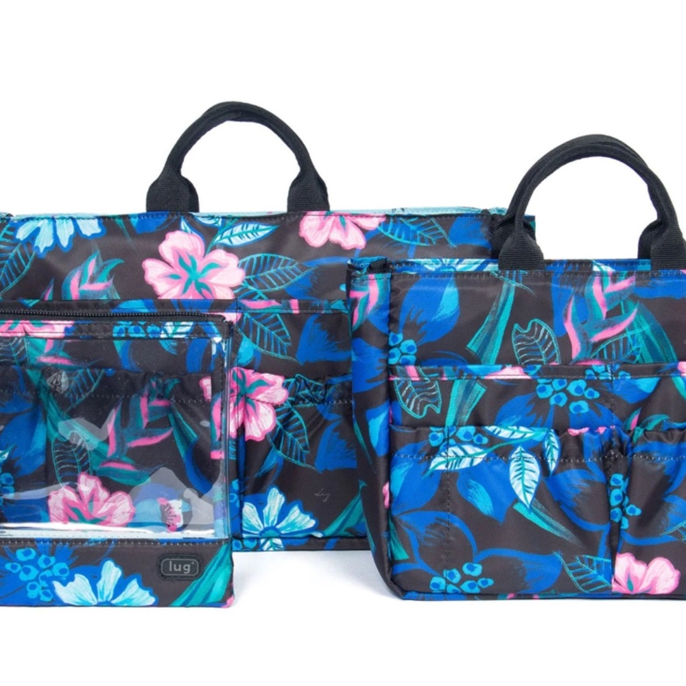 Lug Organizer Bags Resort Black - Set of 3